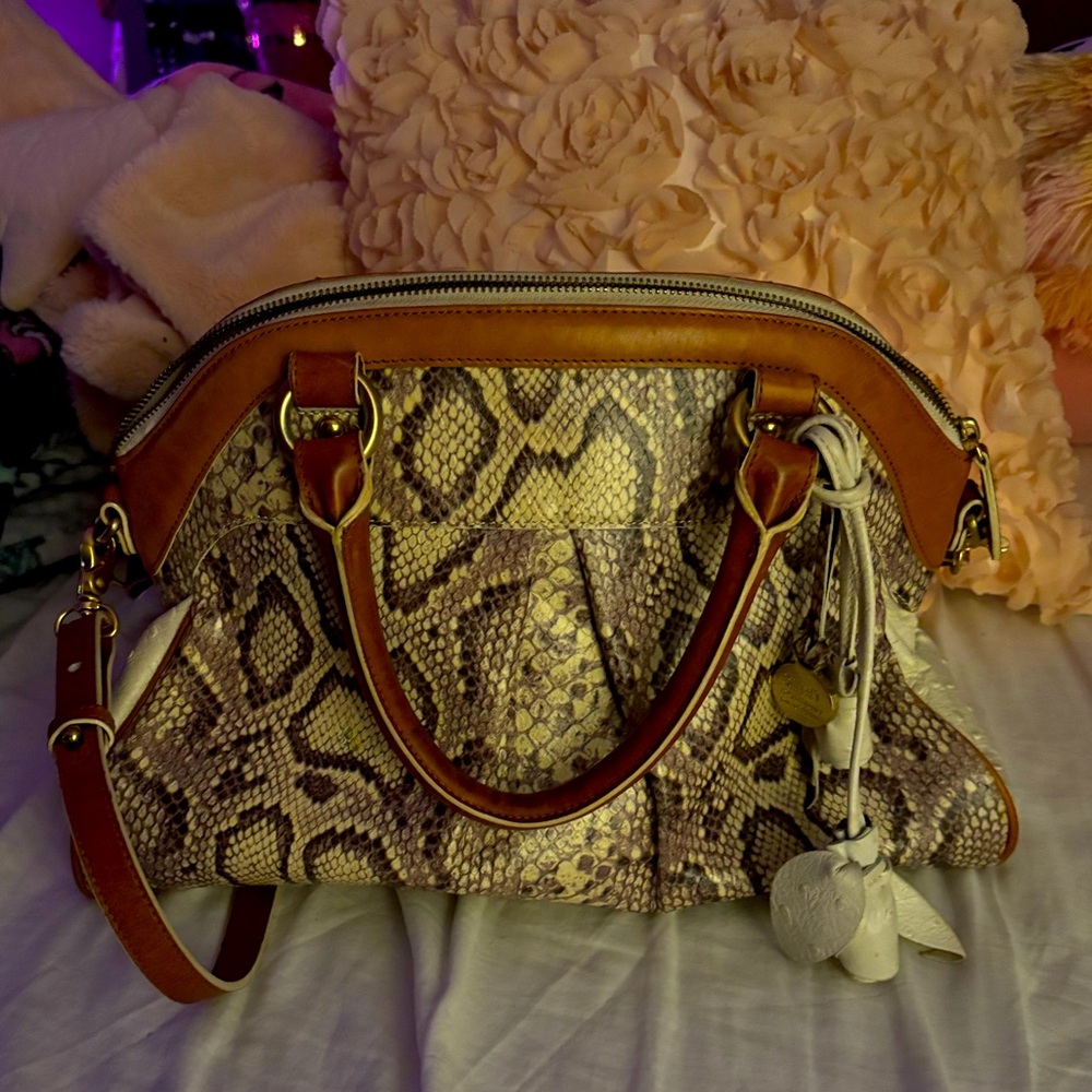 Brahmin Purse leather. 75th Anniversary